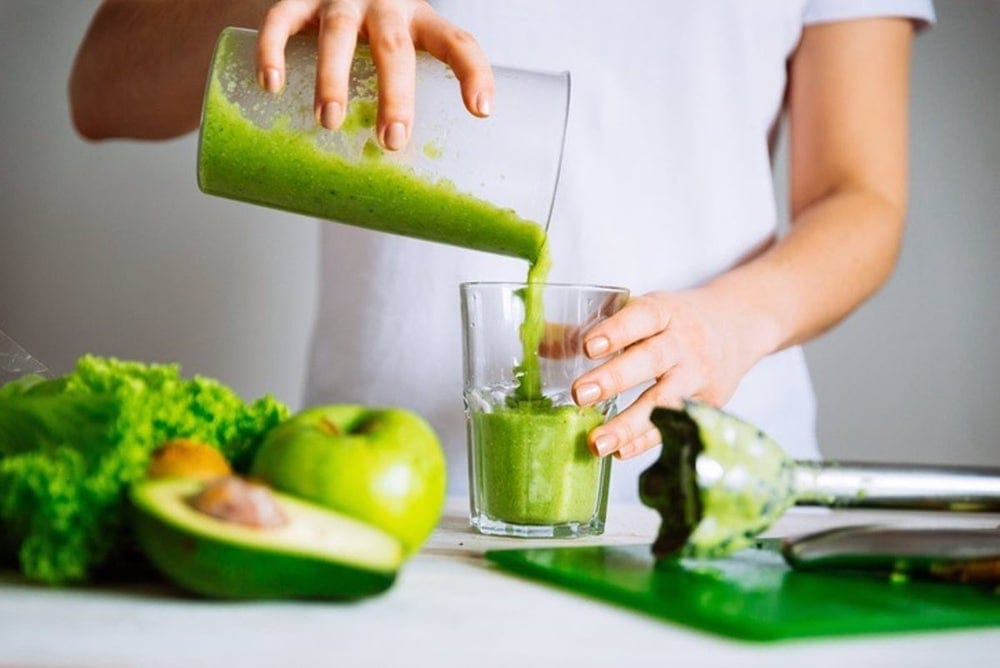 Stimolare il metabolismo dieta detox smoothie di verdure